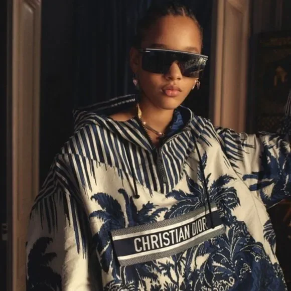 NEW DIOR DIORCLUB M1U 31B7 GOLD BLUE SUNGLASSES - Picture 3 of 13